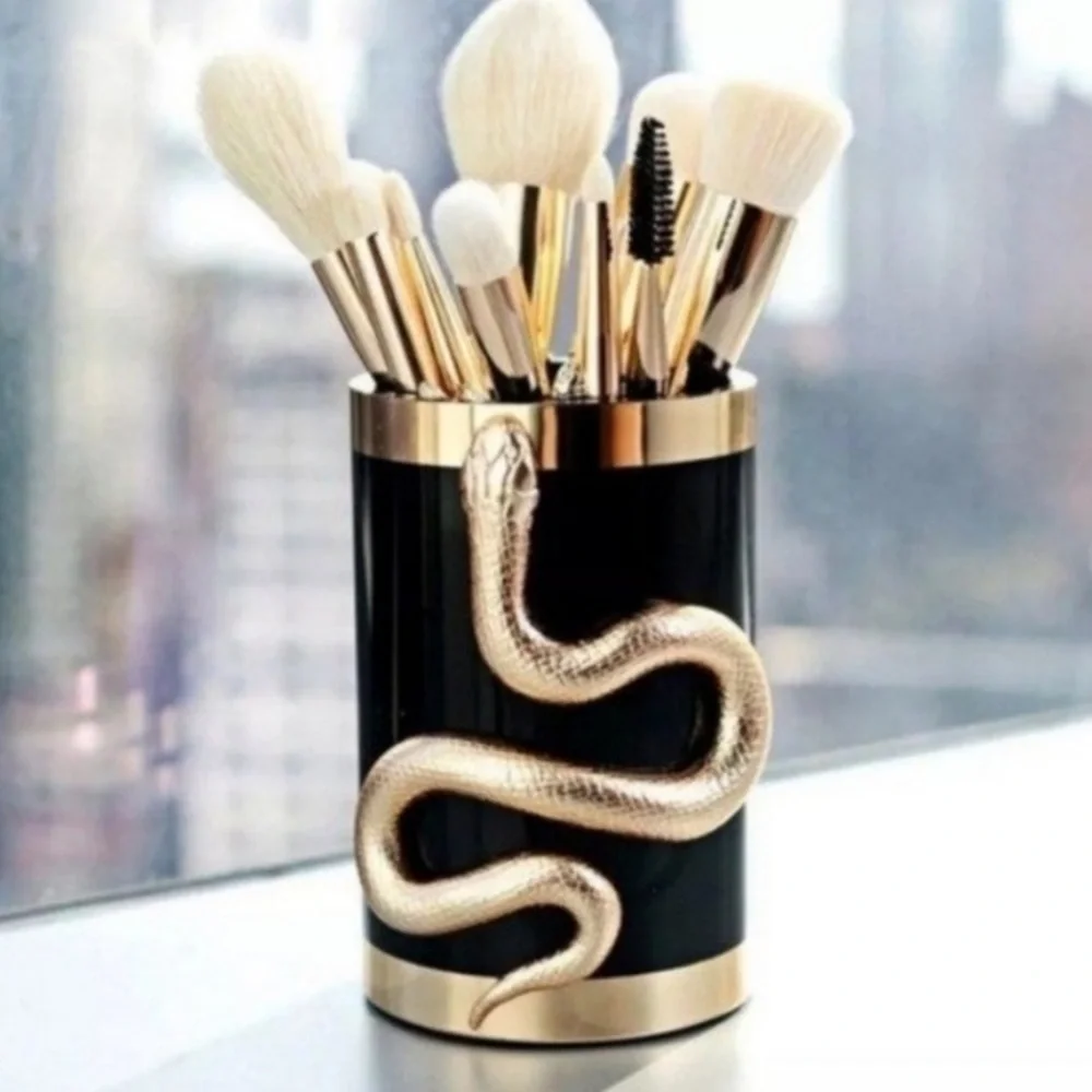 Sonia Kashuk Serpent Snake 10 Piece Limited Edition Gold Makeup Brush Set